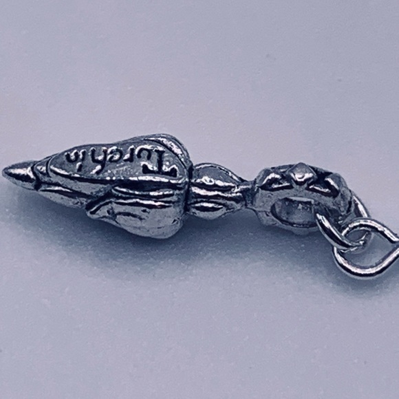 Turchin Lotus Blossom Sterling/Silver Plated French Wire Earrings - Picture 12 of 14